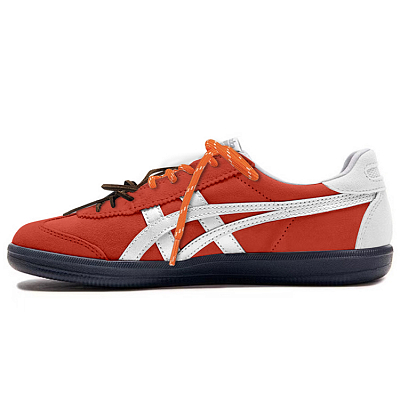 Onitsuka Tiger Tokuten Slip-Resistant Cushioning Low-Top Skateboard Shoes Unisex Orange White