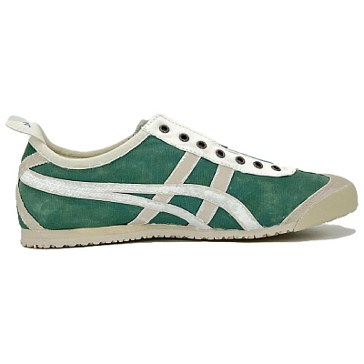 Onitsuka Tiger MEXICO 66 Anti-Slip And Wear-Resistant Breathable Low-Top Casual Shoes Unisex Turquoise
