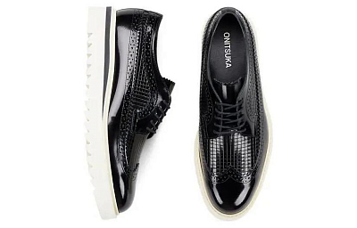 Onitsuka Tiger Brogue Sneakers 'Black White'