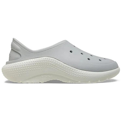 Crocs Non-slip Lightweight Low-Top Casual Shoes Unisex Gray White