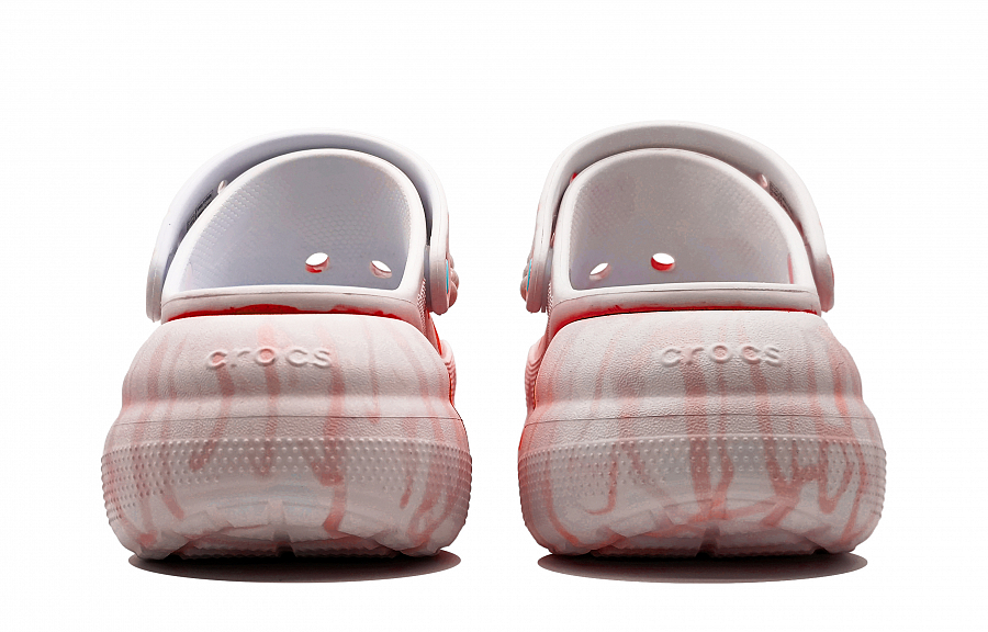 Crocs Classic Clog Clogs Unisex Red White