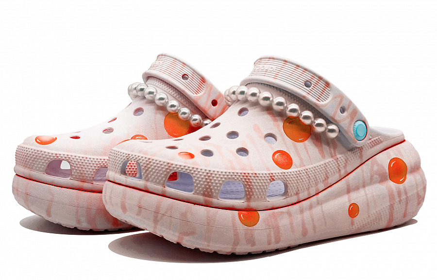Crocs Classic Clog Clogs Unisex Red White