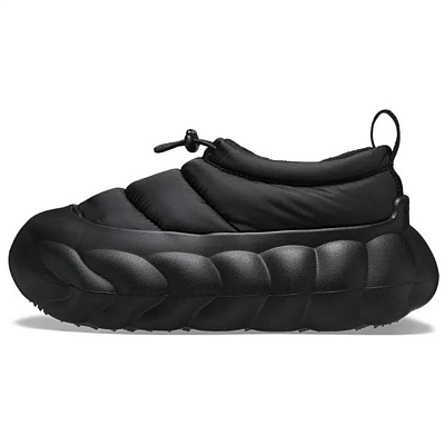 Crocs Overpuff Shorty Black
