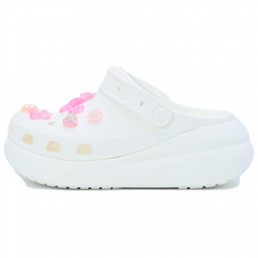 Crocs Crush Clog Clogs Unisex White Pink