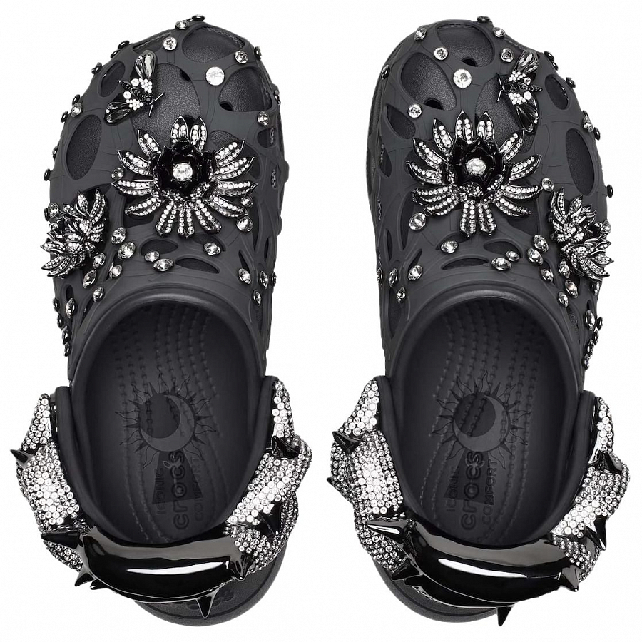 Crocs Classic Bae Clog Swarovski Black Women's купить в интернет-магазине Yoocart с быстрой доставкой по России.