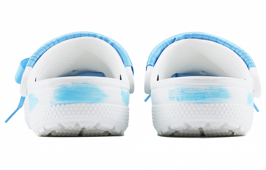 Crocs Classic Clog Blue Dream Ballet SDS Clogs Unisex White купить в интернет-магазине Yoocart с быстрой доставкой по России.