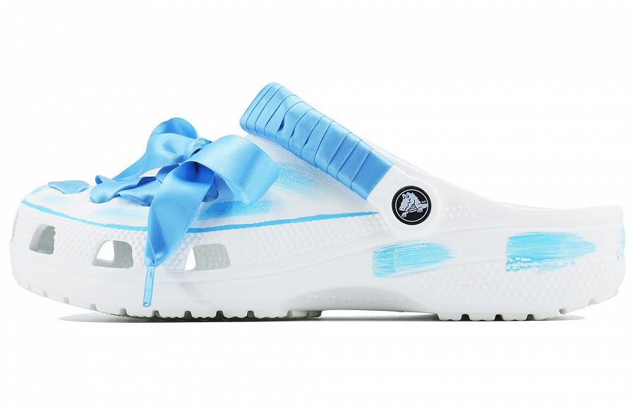 Crocs Classic Clog Blue Dream Ballet SDS Clogs Unisex White купить в интернет-магазине Yoocart с быстрой доставкой по России.