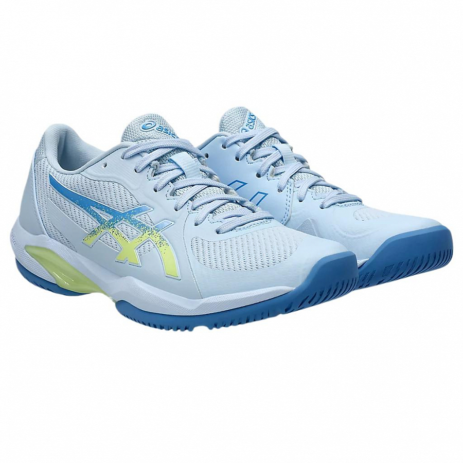 Asics Solution Swift Ff 2 Light Blue Huddle Yellow Women's купить в интернет-магазине Yoocart с быстрой доставкой по России.