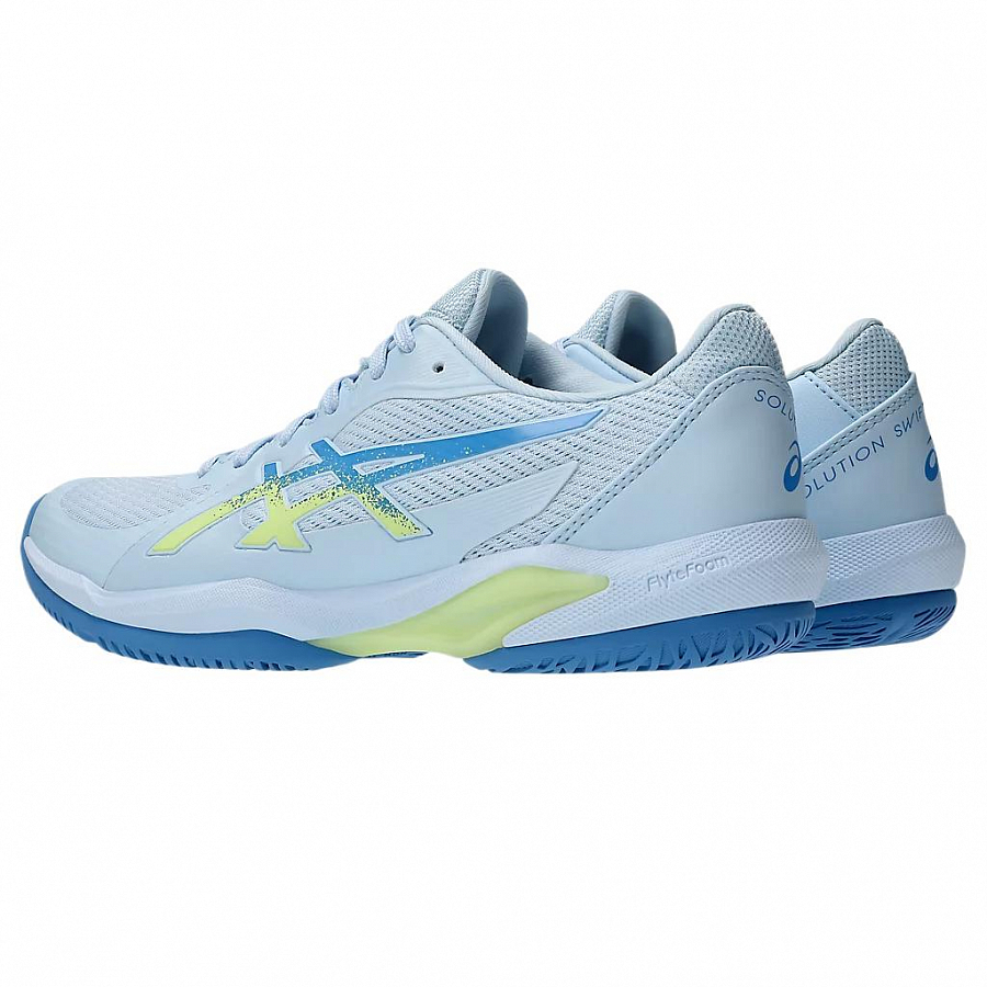 Asics Solution Swift Ff 2 Light Blue Huddle Yellow Women's купить в интернет-магазине Yoocart с быстрой доставкой по России.