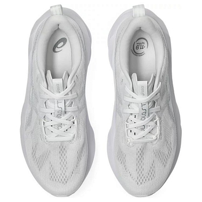 Asics Novablast 5 White Piedmont Grey Women's