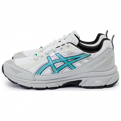 Hidden NY x Asics Gel-Venture 6 Anti-Slip Wear-Resistant Low-Top Running Shoes Unisex White Gray