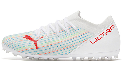 PUMA Ultra 3.2 Mg Spectra Soccer Shoes White/Red