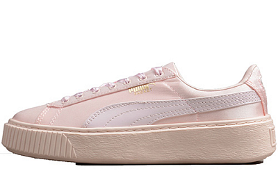 PUMA Basket Platform Tween 'Pearl' Gs