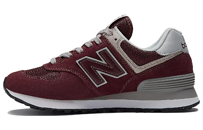 New Balance 574 Core Burgundy White Women's