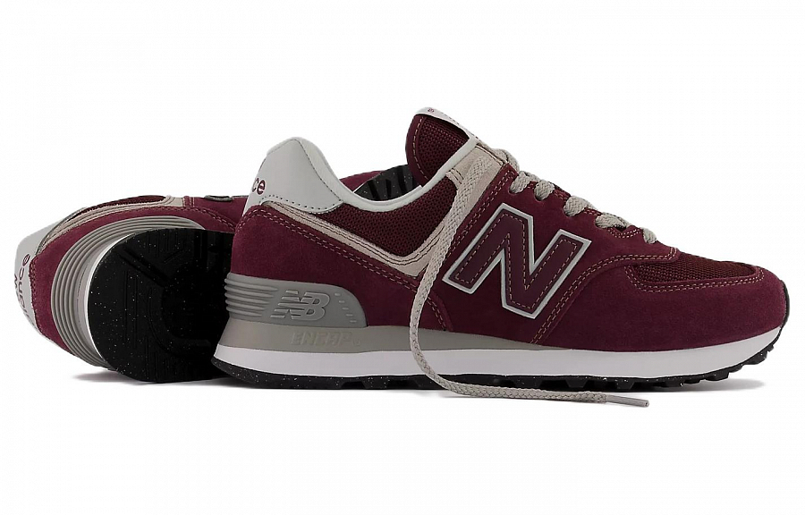 New Balance 574 Core Burgundy White Women's купить в интернет-магазине Yoocart с быстрой доставкой по России.