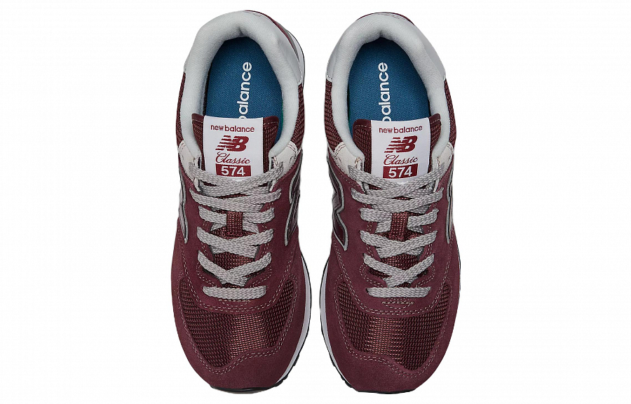 New Balance 574 Core Burgundy White Women's купить в интернет-магазине Yoocart с быстрой доставкой по России.