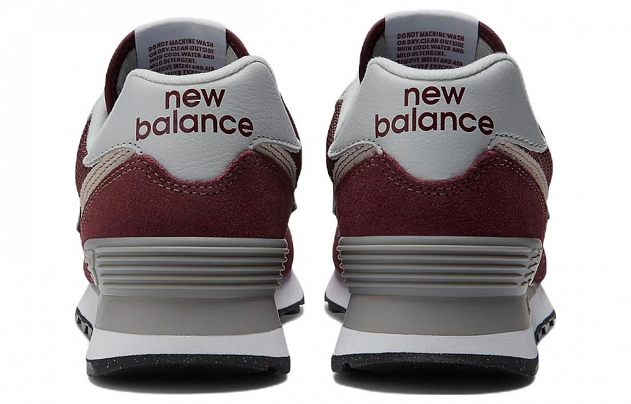 New Balance 574 Core Burgundy White Women's купить в интернет-магазине Yoocart с быстрой доставкой по России.