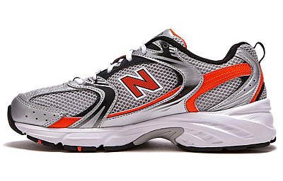 New Balance 530 Silver Red Black