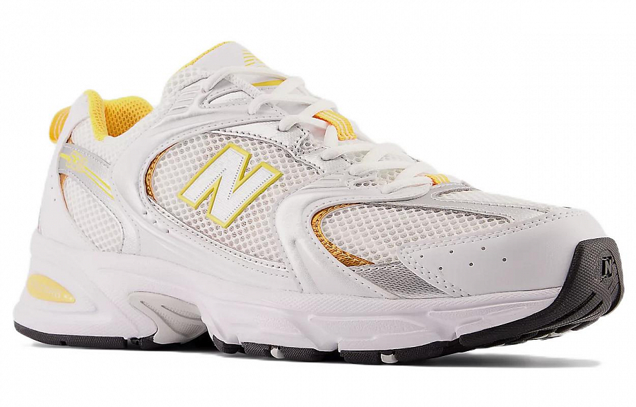 New Balance 530 White Vibrant Apricot Silver Metallic купить в интернет-магазине Yoocart с быстрой доставкой по России.
