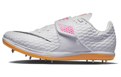 Nike High Jump Elite White Hyper Pink Orange