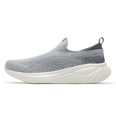 361° Breathable Lightweight Low-Top Casual Running Shoes Men's Gray
