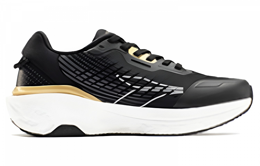 361° BOUND AIR 2.0 Abrasion Resistant Slip Resistant Lightweight Cushioning Low Top Running Shoes Men's Black Gray