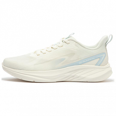 361° Cushioning, Wear Resistant Low Top Running Shoes Men's White Blue
