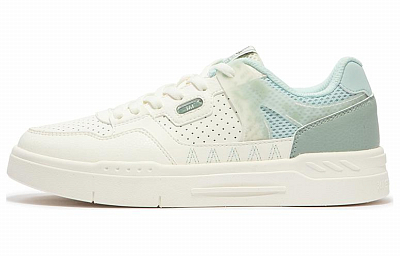361° Durable Breathable Low-Top Skateboard Shoes Women's White Green