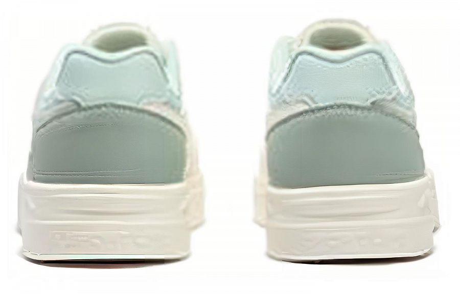 361° Durable Breathable Low-Top Skateboard Shoes Women's White Green