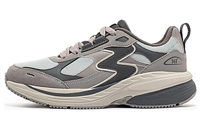 361° Cushioning Slip Resistant Low Top Running Shoes Men's Photon Gray