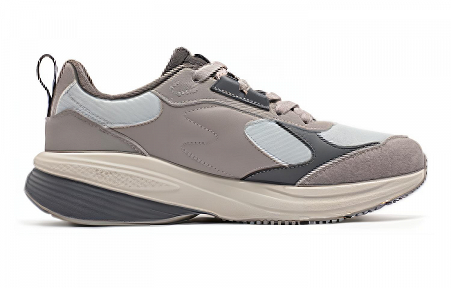 361° Cushioning Slip Resistant Low Top Running Shoes Men's Photon Gray