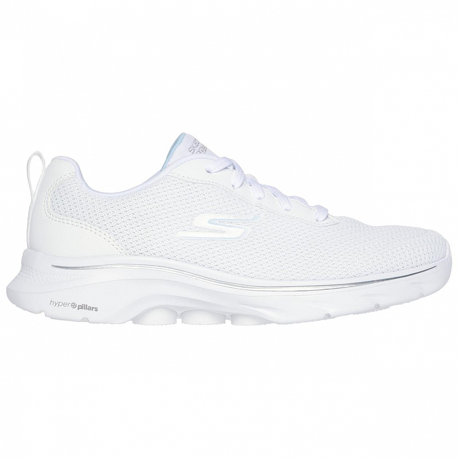 Skechers GO WALK 7 Slip Resistant, Abrasion Resistant, Breathable Low Top Casual Shoes Women's White