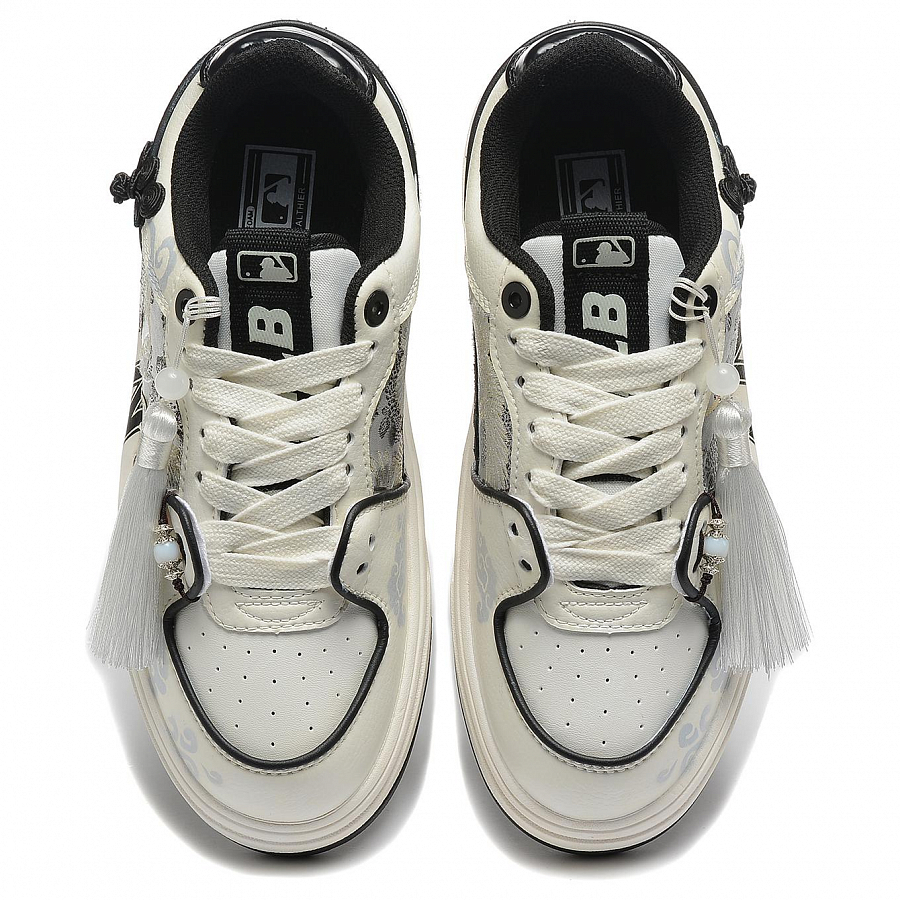 MLB Chunky Liner Skateboard Shoes Unisex Low-Top White