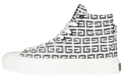 Givenchy High Top Stylish Skateboarding Shoes Women's Black White