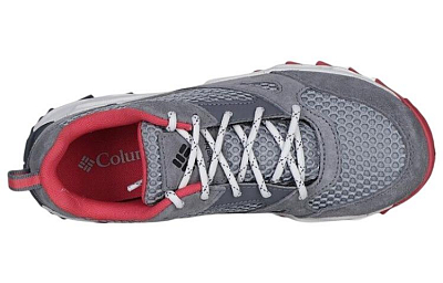 Columbia Anti Slip Wear Resistant Low Top Outdoor Shoes Women's Gray Pink