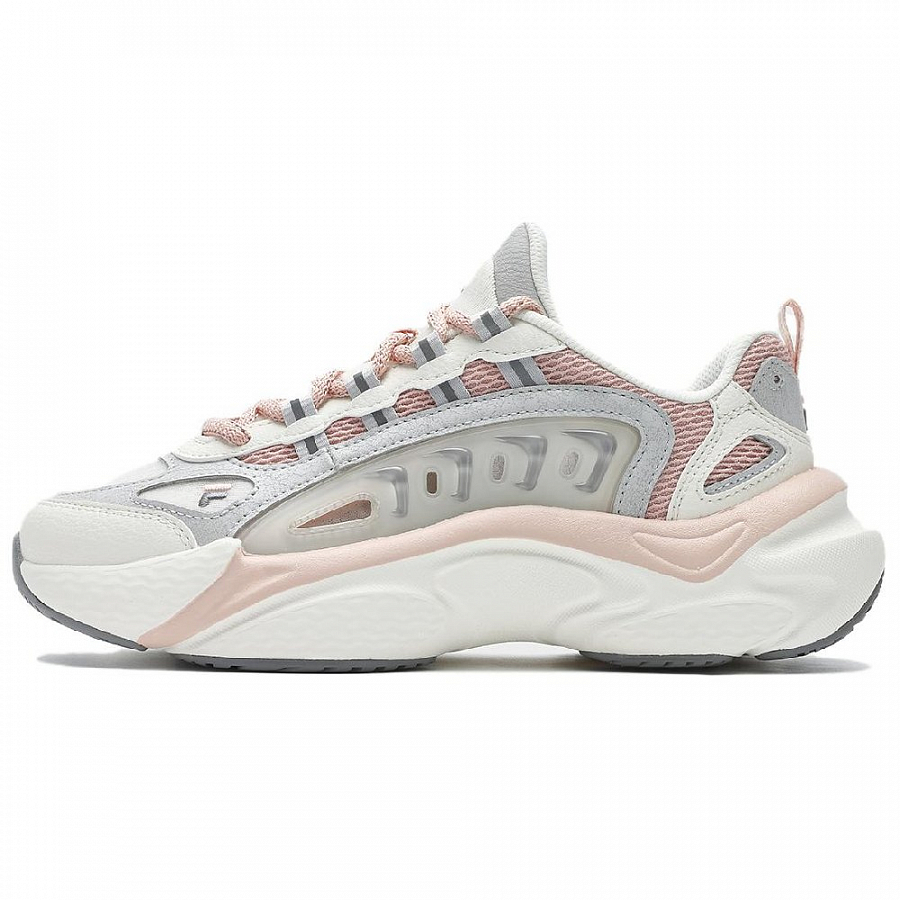 FILA FUSION SKY TRAIL DX Fishbone Head Cushioning Wear-Resistant Low-Top Casual Shoes Women's White Pink купить в интернет-магазине Yoocart с быстрой доставкой по России.