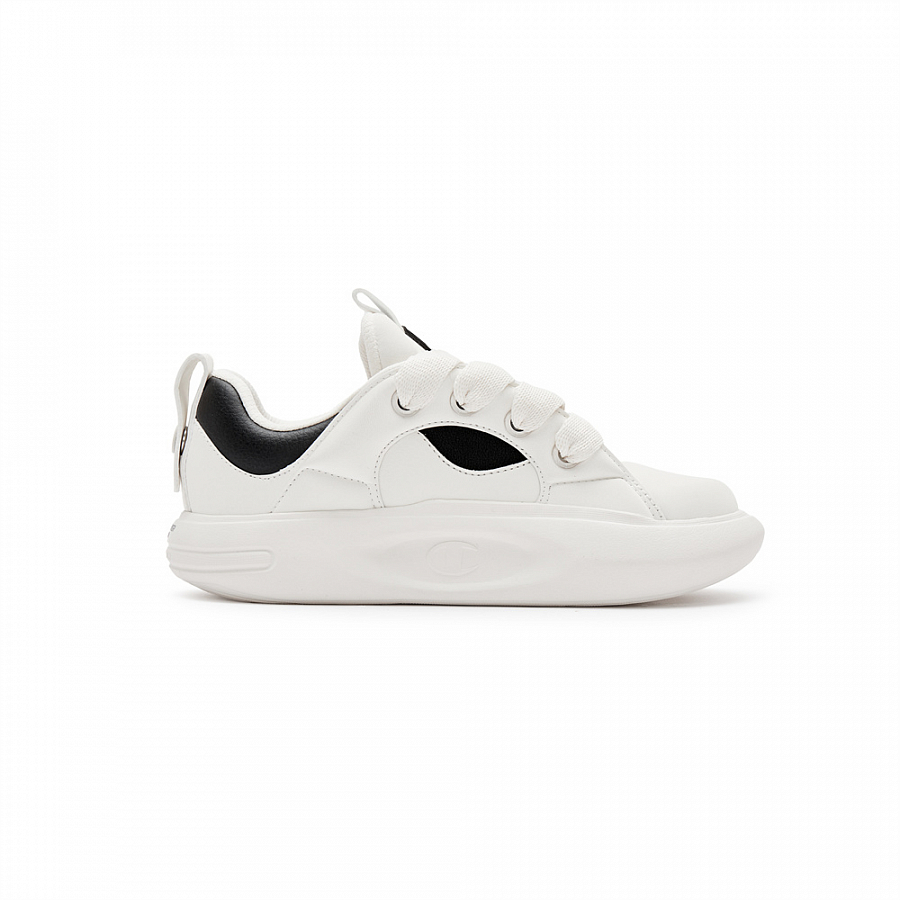 Champion Abrasion Resistant Height Increasing Skateboard Shoes Unisex Black White купить в интернет-магазине Yoocart с быстрой доставкой по России.