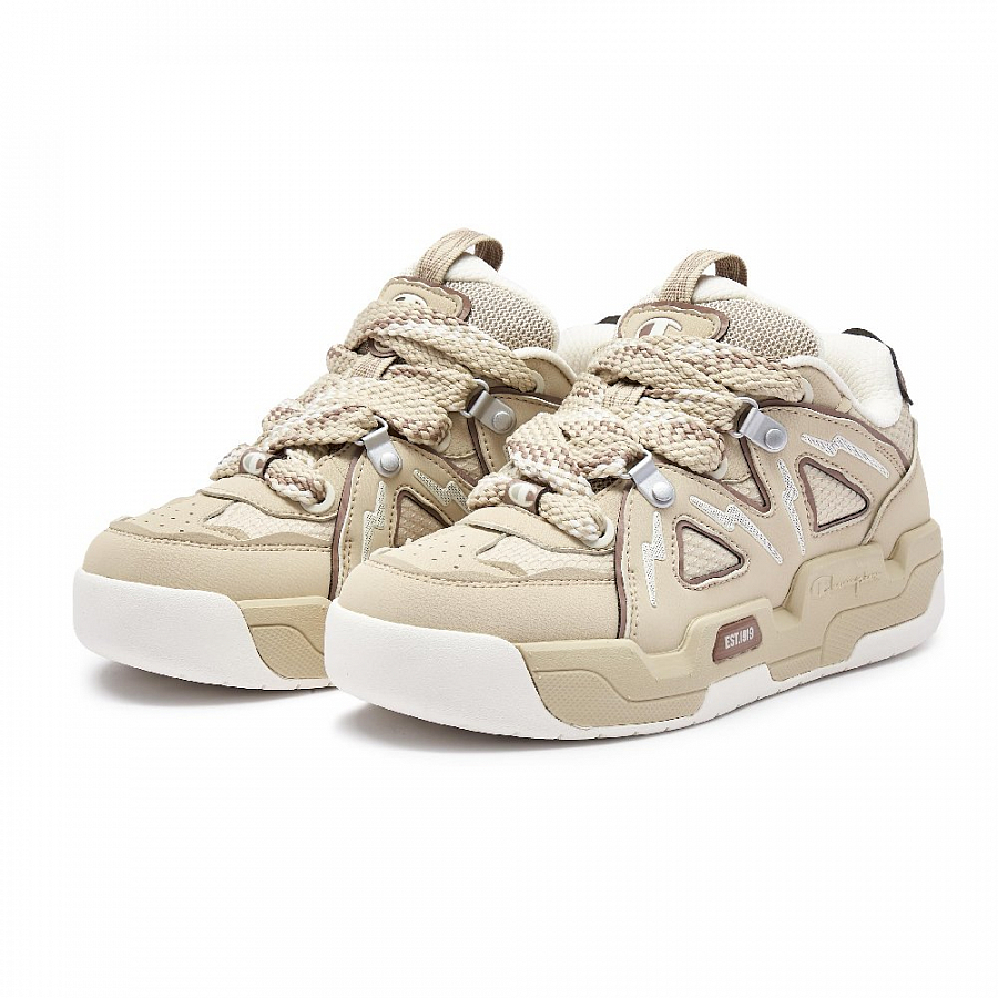 Champion Mix Skate V1 Low-Top Skateboard Shoes Women's Beige купить в интернет-магазине Yoocart с быстрой доставкой по России.