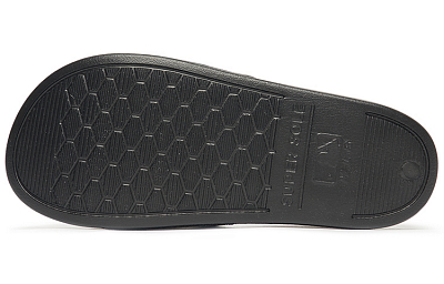 MLB Slipper Slide Slippers Unisex Black White