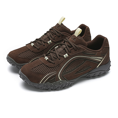 FILA PEBBLE Cushioning Wear-Resistant Low-Top Running Shoes Women's Garden Brown