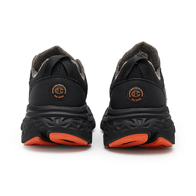 Champion Low-Top Running Shoes Men's Black/Oxidized Orange