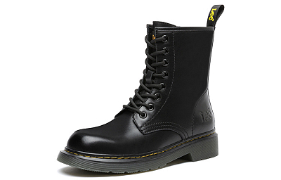 Lee Martin Boots Women's Black/Brown/Beige
