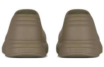 Givenchy One Strap Sandals Women's Dark Khaki