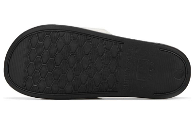 MLB Slipper Abrasion-Resistant Slide Slippers Unisex Black Beige