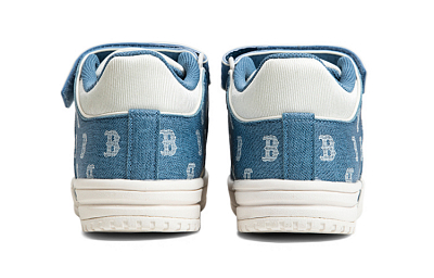 MLB Chunky Liner Anti-Slip Wear-Resistant Low-Top Casual Shoes Unisex Dark Sky Blue