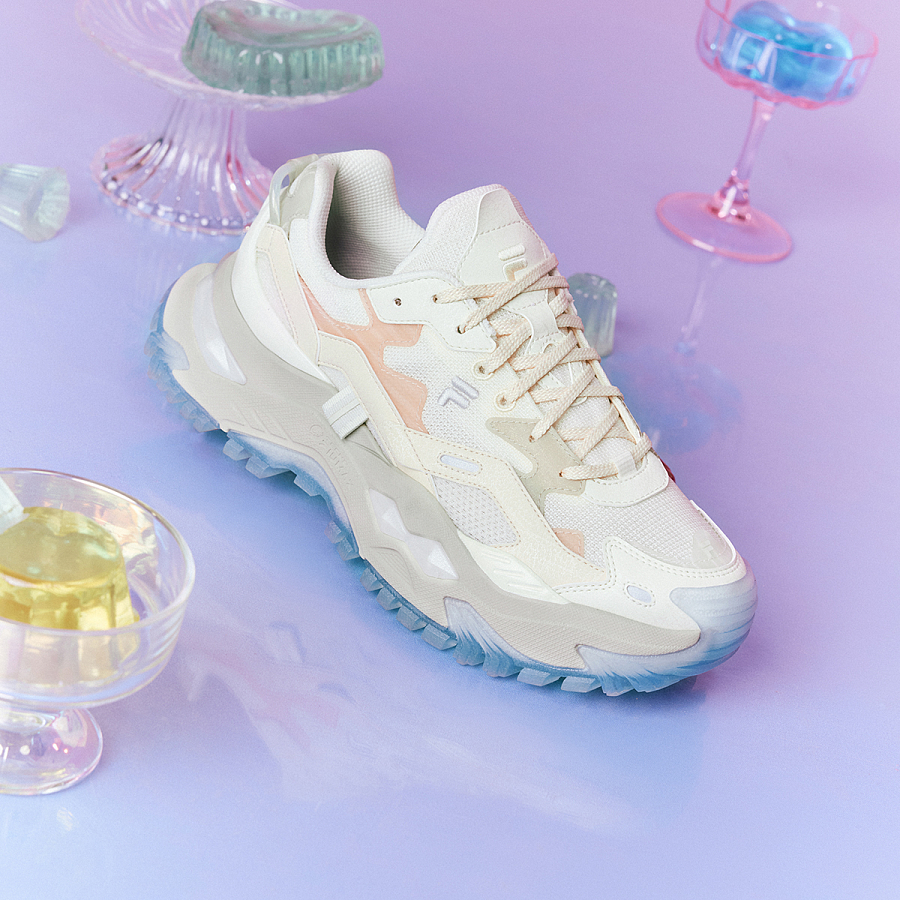 FILA FUSION BIANCO Low Top Casual Shoes Women's White Pink купить в интернет-магазине Yoocart с быстрой доставкой по России.