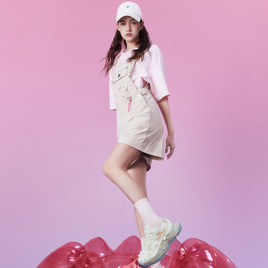 FILA FUSION BIANCO Low Top Casual Shoes Women's White Pink купить в интернет-магазине Yoocart с быстрой доставкой по России.