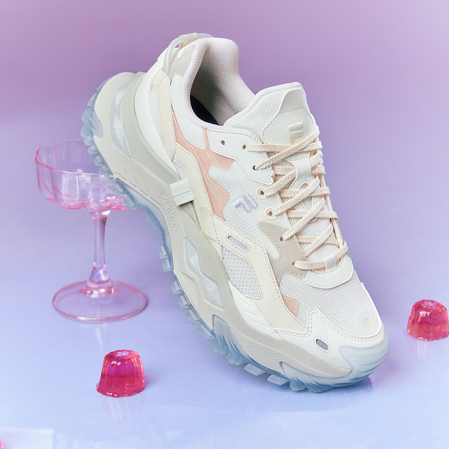 FILA FUSION BIANCO Low Top Casual Shoes Women's White Pink купить в интернет-магазине Yoocart с быстрой доставкой по России.
