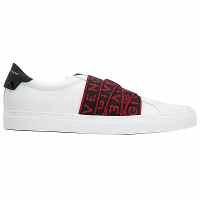 Givenchy Low Top Skateboard Shoes Men's White Red Black