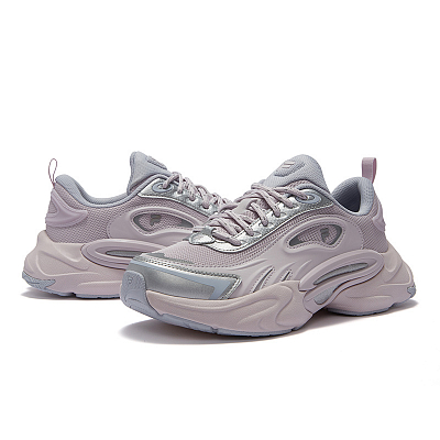 FILA FUSION FORCE Gravity Shoes Low Top Casual Shoes Women's Purple Gray